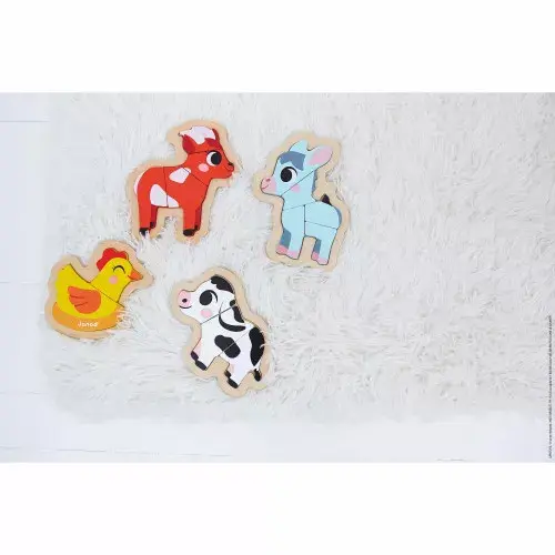 Miniature : 4 Puzzles Evolutifs Ferme Janod