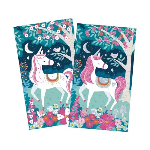 Miniature : Coffret Créatif Paillettes Licornes Janod