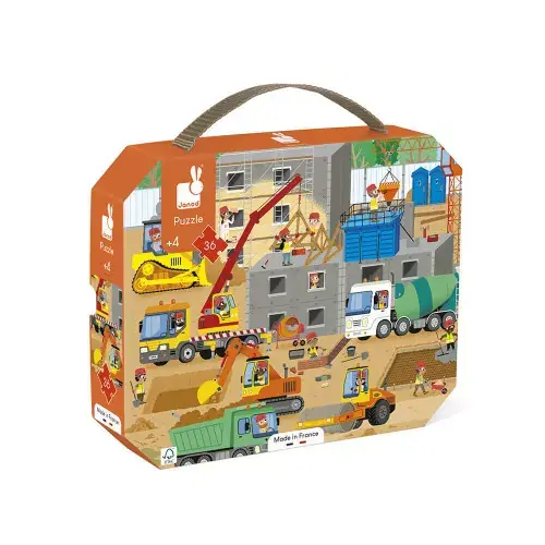 Puzzle chantier 36pcs Janod