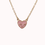 Miniature : Collier cœur Rosajou