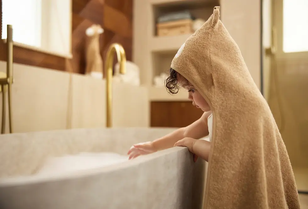 Miniature : Cape de bain ours Jollein