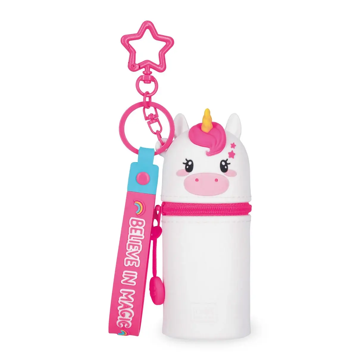 Porte-Monnaie Porte-Clés Licorne - Mini Kawaii Legami
