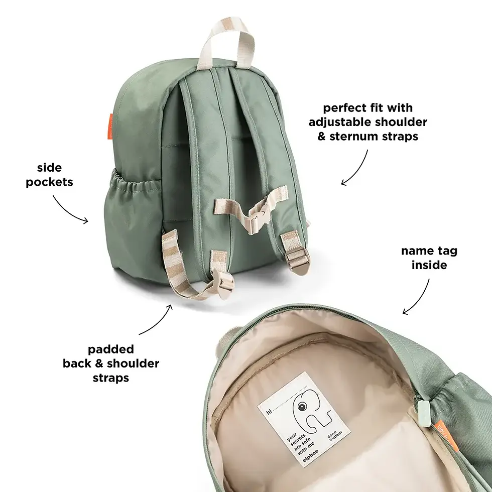 Miniature : Sac à dos enfant playground green Done by deer