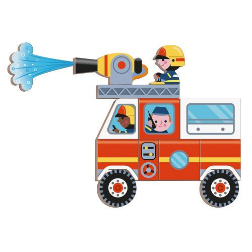 Miniature : Magnéti'book Pompiers Janod