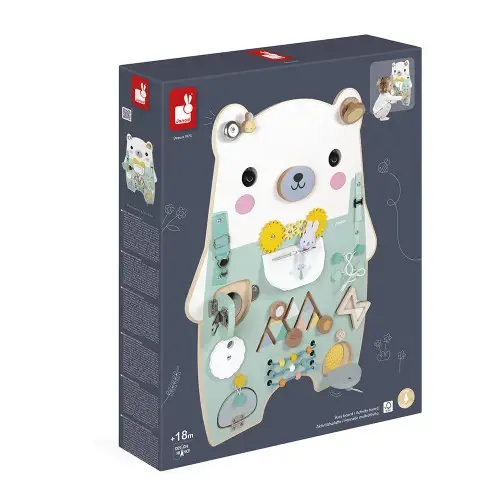 Miniature : Busy board en bois Janod