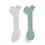Miniature : Lot de 2 cuillères Lalee green Done by deer