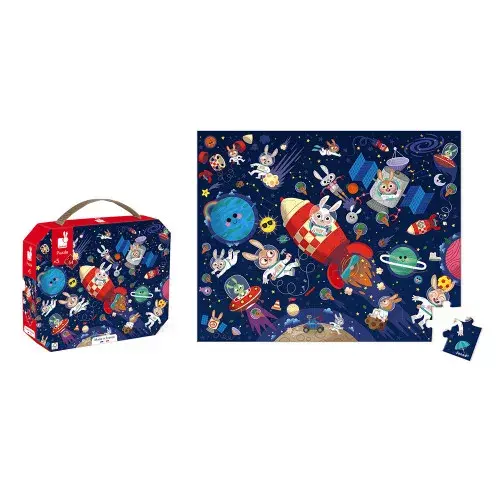 Miniature : Puzzle Fusée 54 pièces Janod