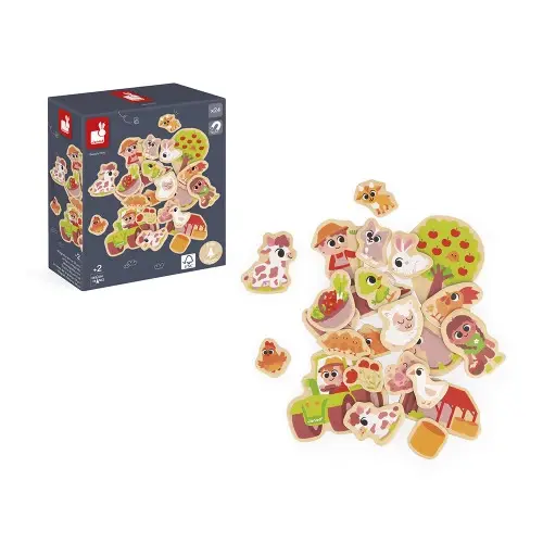 Miniature : Magnets ferme 24 pièces Janod