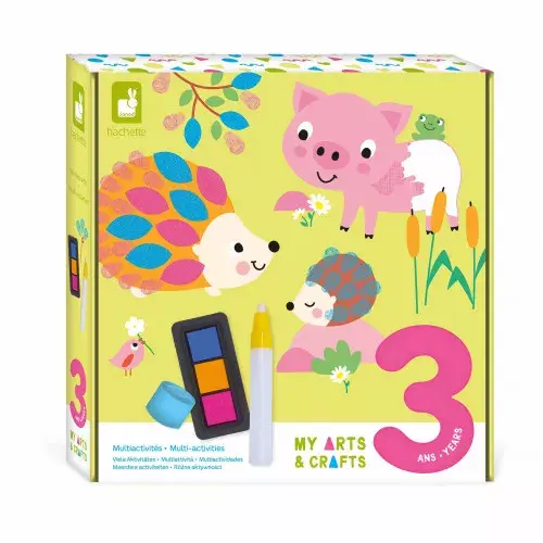 Coffret Créatif Multiactivités - 3 ans Janod