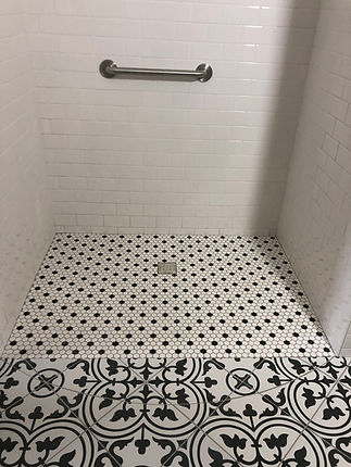 Shower Tile Installation