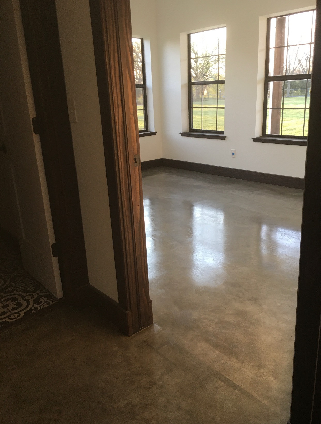 stained concrete