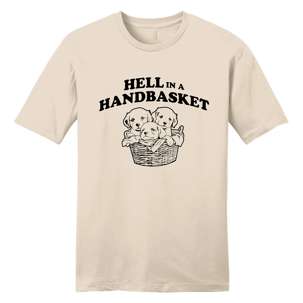Thumbnail: Hell in a handbasket tee