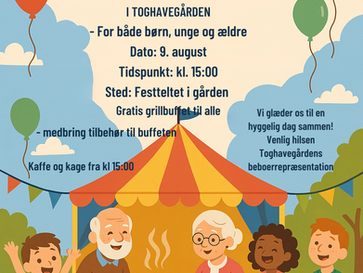 Husk tilmelding til sommerfesten