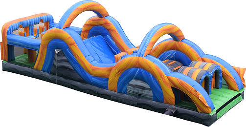 35ft bonza obstacle course hire perth party hire a bonza bounce