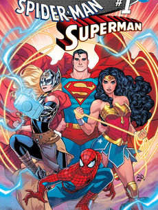 SPIDER-MAN SUPERMAN DAUTERMAN VARIANT
