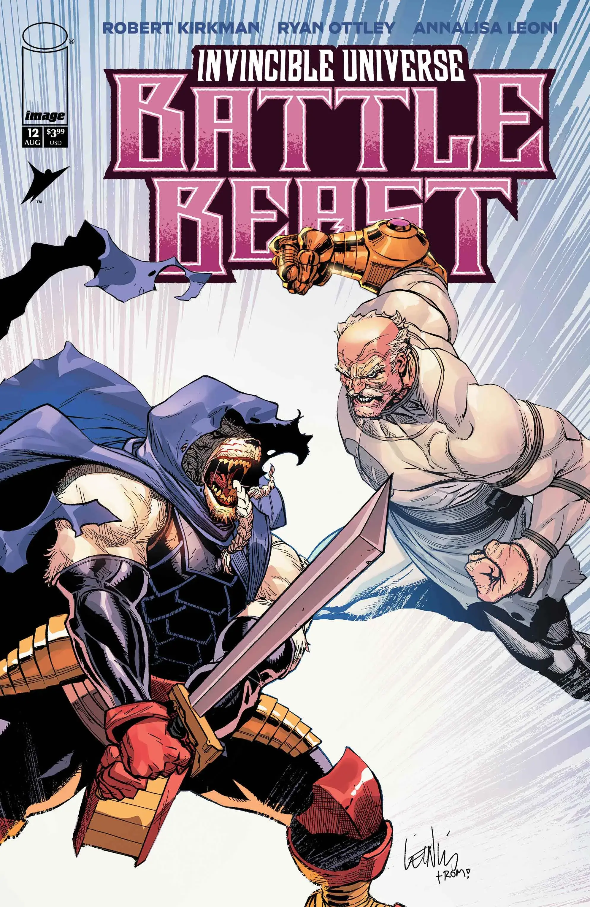 INVINCIBLE UNIVERSE BATTLE BEAST #12 YU VARIANT