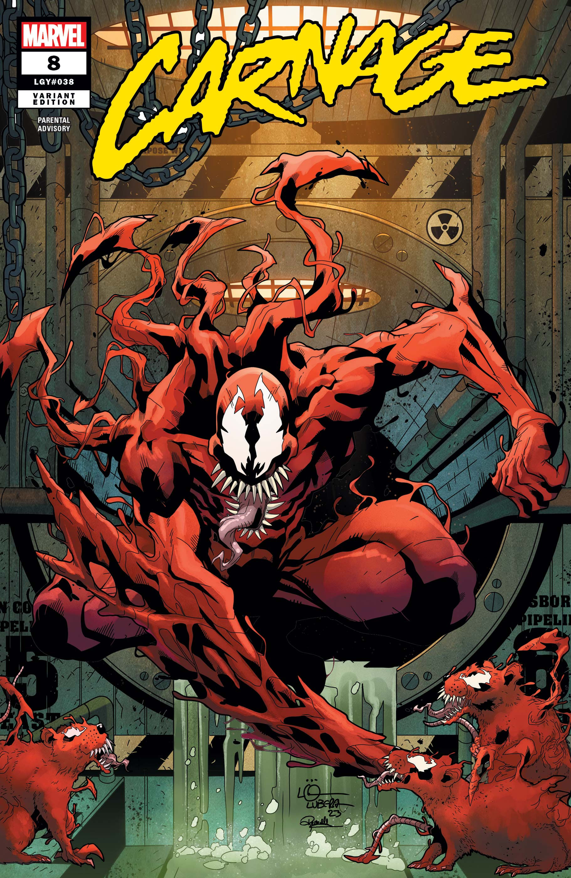 CARNAGE #8 LUBERA VARIANT [LGY#38]