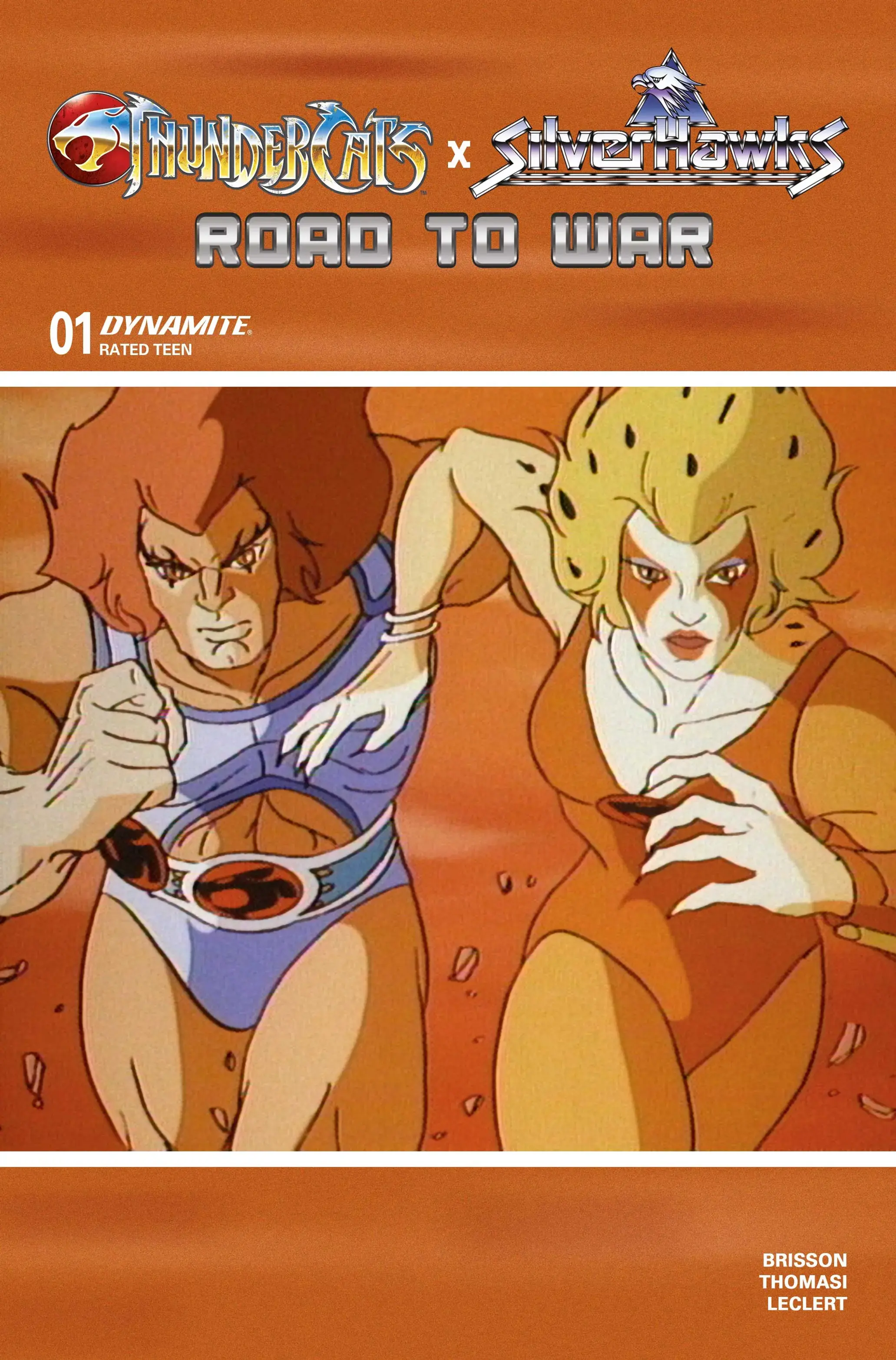THUNDERCATS x SILVERHAWKS ROAD TO WAR #1 ANIMATION VARIANT
