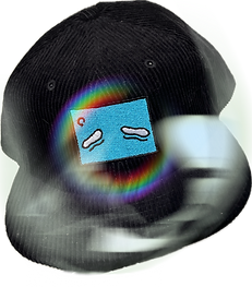 box logo corduroy hat