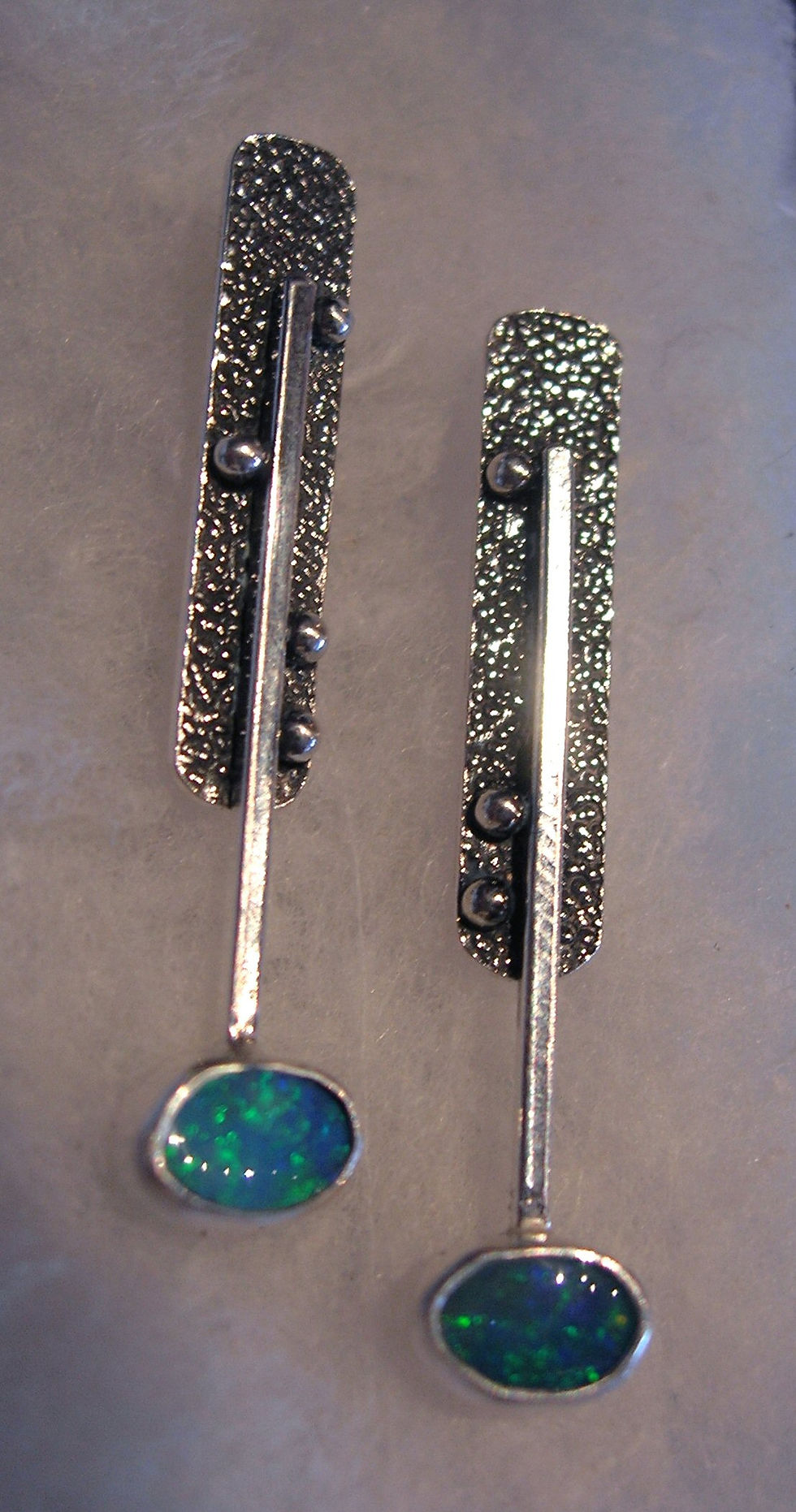 Opal pathways earrings 2