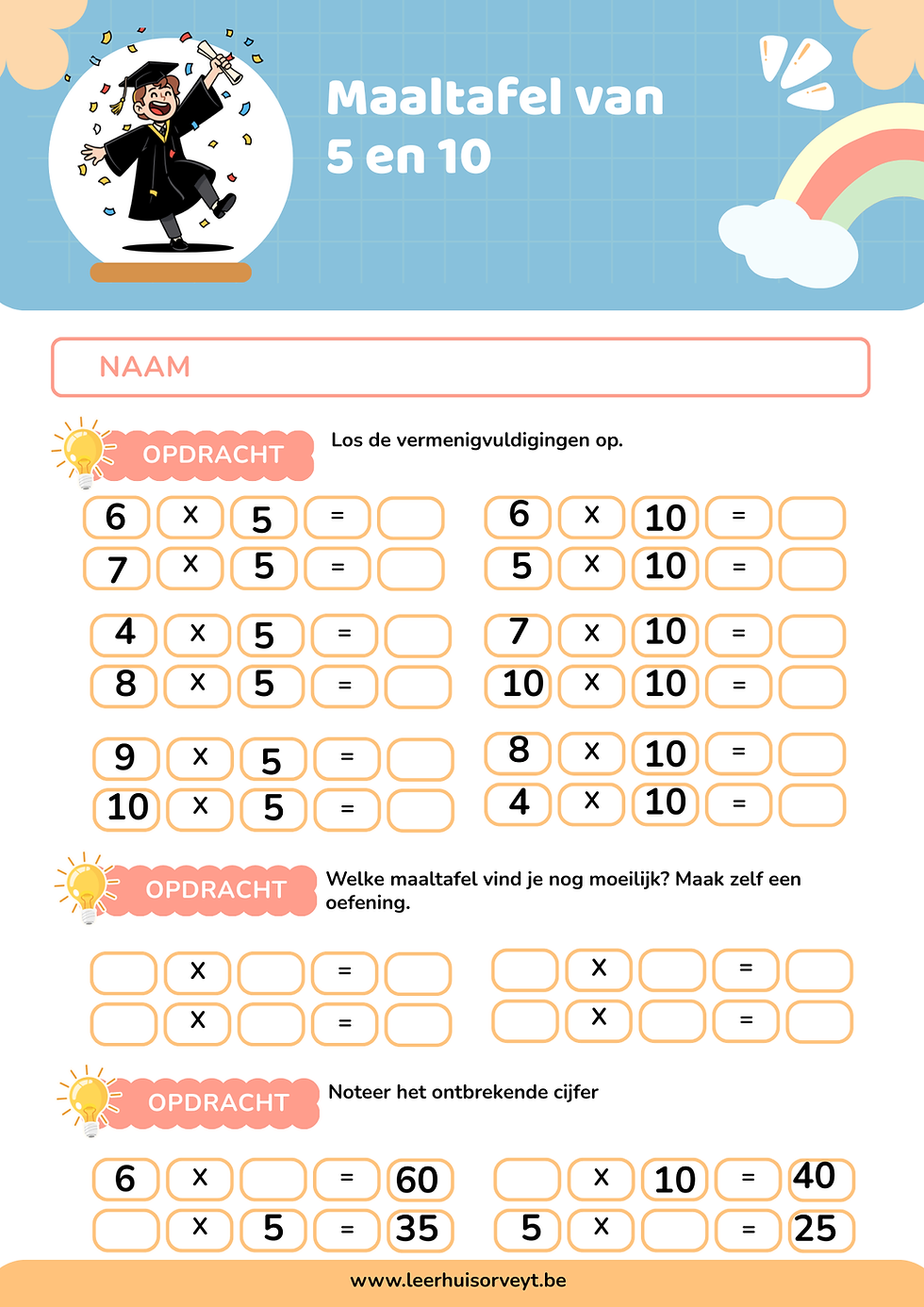 Thumbnail: Maaltafels oefenen