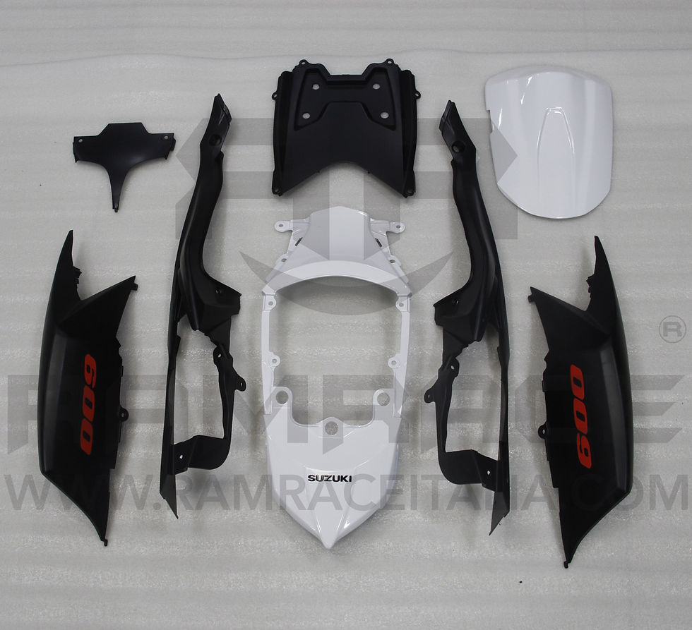 Miniatura: KIT carena SUZUKI GSX-R 600 / 750 K8 08-10 - Bianco nero blu