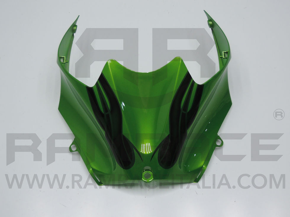Miniatura: carena KAWASAKI NINJA ZX-14R 12-15 - Replica verde flame