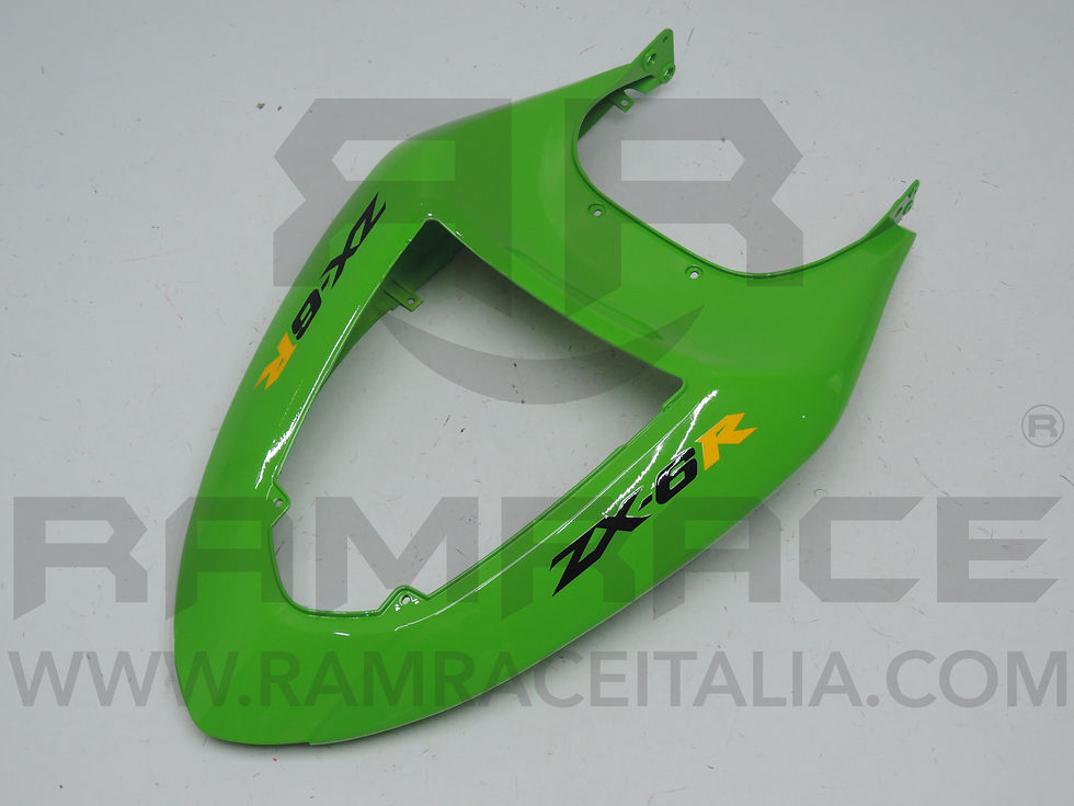 Miniatura: carena KAWASAKI NINJA ZX-6R 636 05-06 Verde Nero