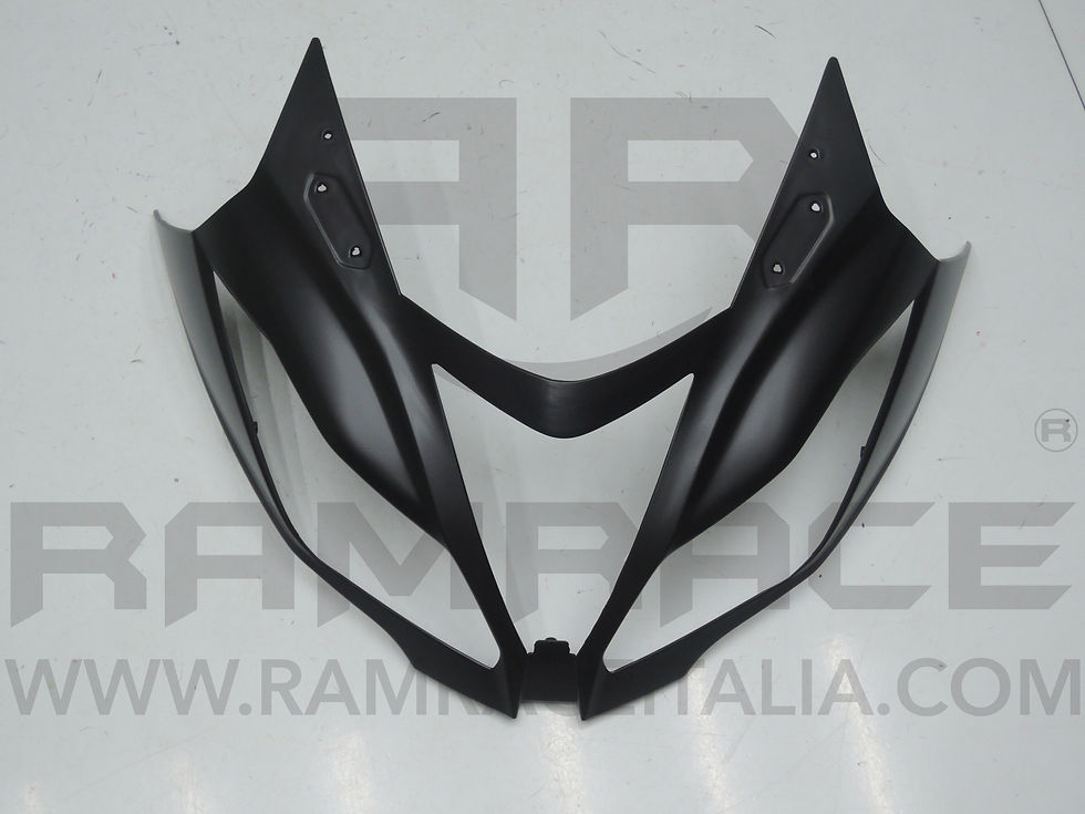 Miniatura: carena KAWASAKI NINJA ZX-6R 636 13-15 Replica nero opaco