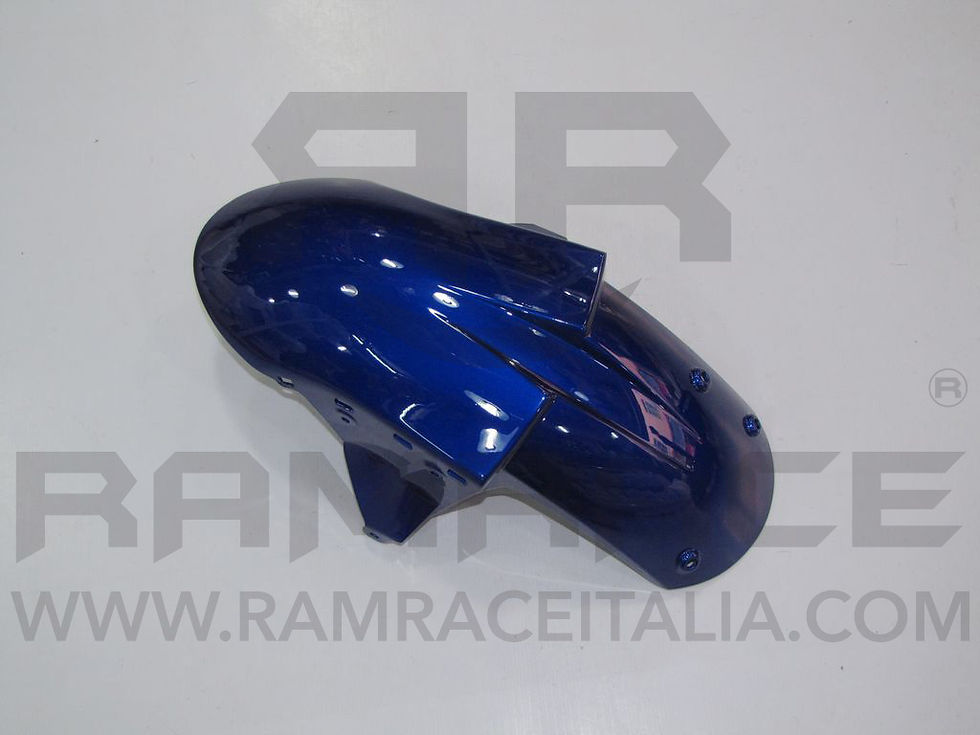 Miniatura: carena KAWASAKI NINJA ZX-6R 636 05-06 BLU nero opaco