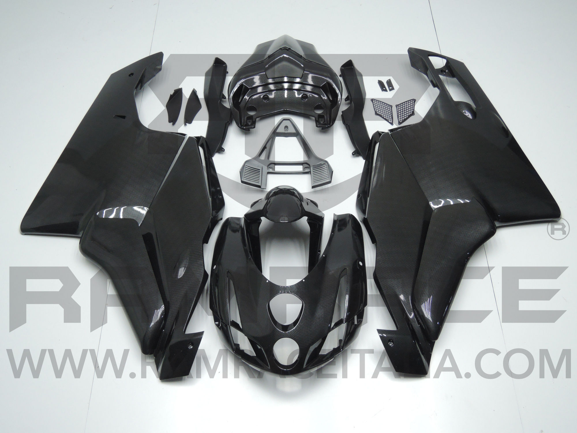 carene DUCATI 999 -749  03 - 04 - CARBON LOOK