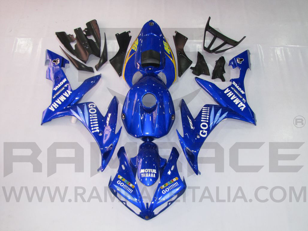 KIT carena YAMAHA YZF R1 04-06 Replica Blue 46 GO
