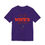 Thumbnail: Purple t-shirt features funny red text: On My WIFE'S LAST NERVE.