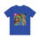 Thumbnail: Blue t-shirt with "AZTEC WARRIOR" graphic, colorful headdress, pyramid.