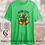 Thumbnail: Green t-shirt with "FEELING LUCKY!" text, four-leaf clover, gold coins.