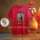 Thumbnail: Red t-shirt featuring 'SISTAH'S GIVIN' THANKS' turkey and Celebrate In Style logo.