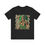 Thumbnail: Black t-shirt with ornate green Aztec Warrior graphic.