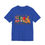 Thumbnail: Blue t-shirt with festive '5 de Mayo' design, Mexican flag, sombrero.