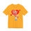 Thumbnail: Yellow t-shirt, 'She Is My VALENTINE' in heart, cute bunny.