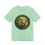 Thumbnail: Light green t-shirt featuring a pipe, shamrocks, and full moon graphic.