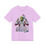 Thumbnail: Pink t-shirt with Grinch in Santa suit, text GRINCH CHRISTMAS.
