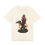 Thumbnail: Cream t-shirt, dark stylized rabbit carrying colorful Easter eggs.