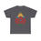 Thumbnail: Dark gray t-shirt with festive red and blue Christmas ornament design.