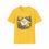 Thumbnail: Yellow t-shirt with 'Happy Mother's Day' text in floral butterfly wreath.