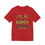 Thumbnail: Red t-shirt with CINCO CINCO CINCO de mayo text and festive decorations.
