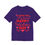 Thumbnail: Purple t-shirt with I LOVE YOU, My dear HAPPY Valentine's DAY text.