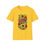 Thumbnail: Yellow t-shirt with "Happy Mother's Day" text, sunflowers, and roses.