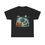 Thumbnail: Haunting of the Moonlit Manor-Spooky Halloween Tee,Unisex Cotton TShirt for Fall