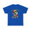 Thumbnail: Blue t-shirt, Grinch in Santa hat and sunglasses, "GRINCHING WITH MY A-GAME".