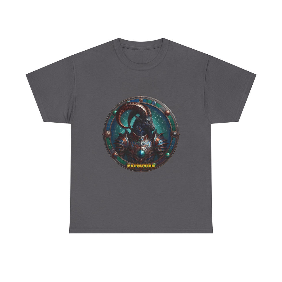 Thumbnail: Dark gray t-shirt with "demonfall" horned warrior graphic design.